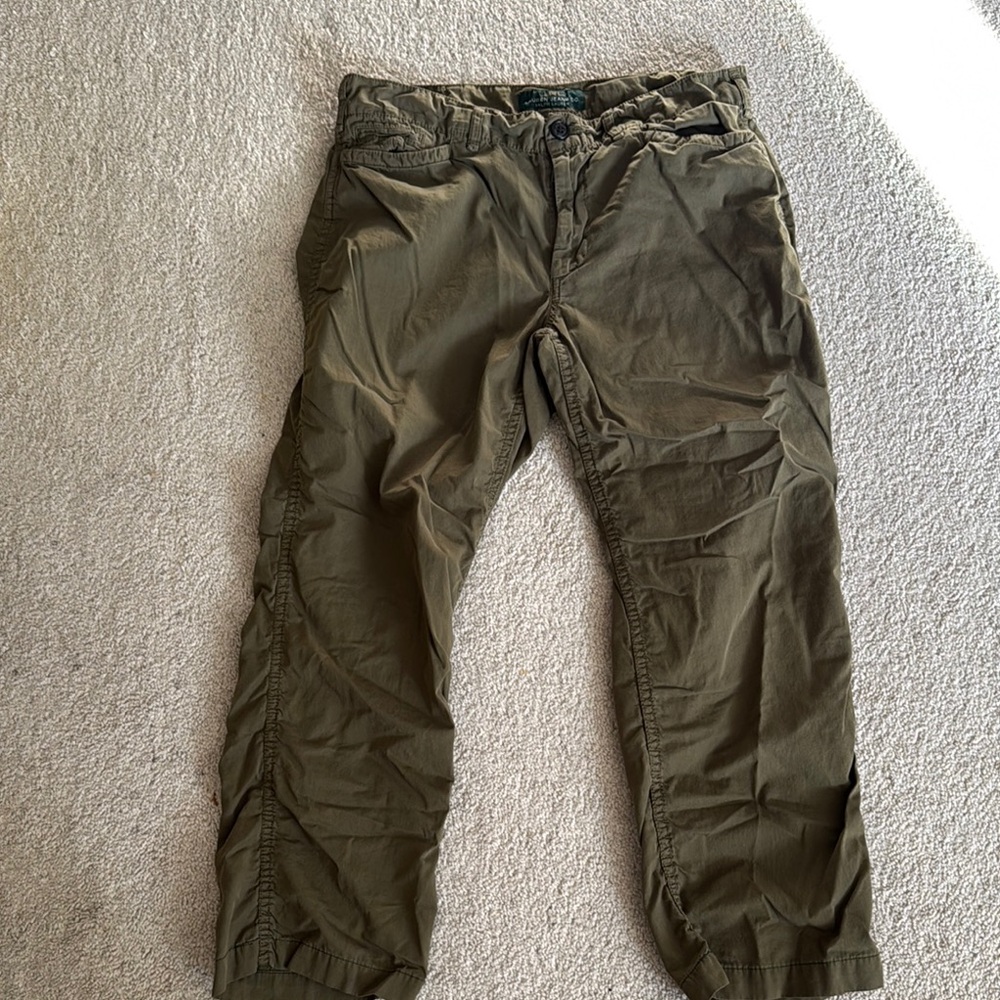 Lauren Ralph Lauren RLR women's Olive Green Capri Pants size 8
